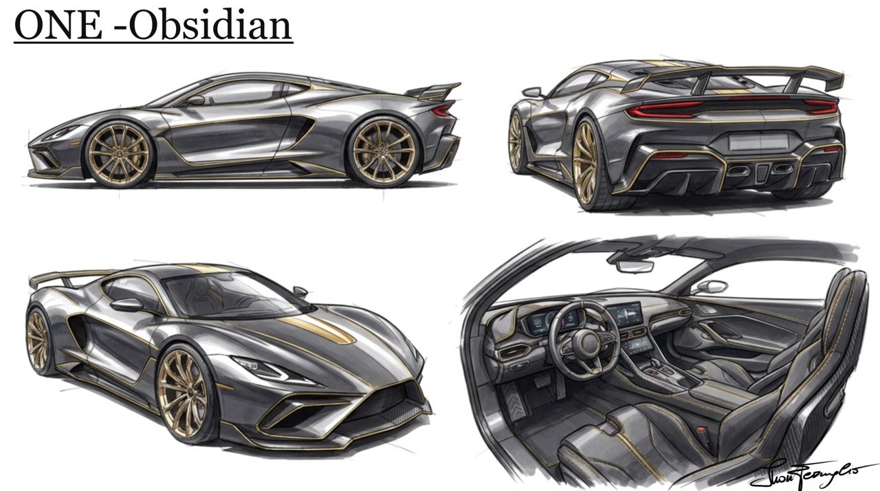 ONE — Automotive sketch, Obsidian class
